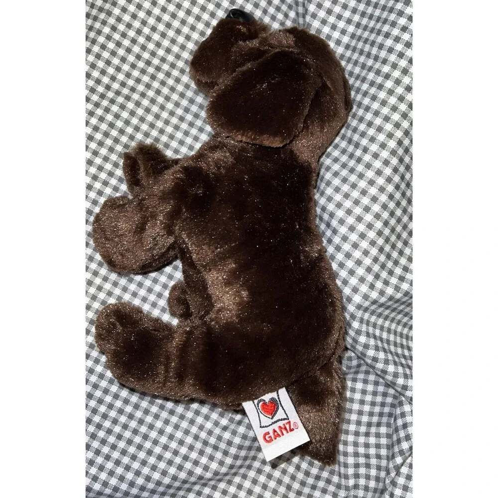 Chocolate Lab Dog Plush By Ganz Heritage Collection 9” Labrador Retriever Has #